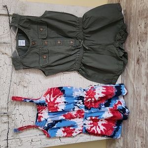 Two Rompers Bundle for 12-18 Months Girl